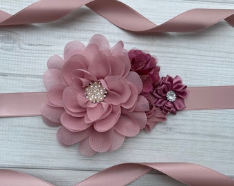 Custom Belt Flowers Shiny